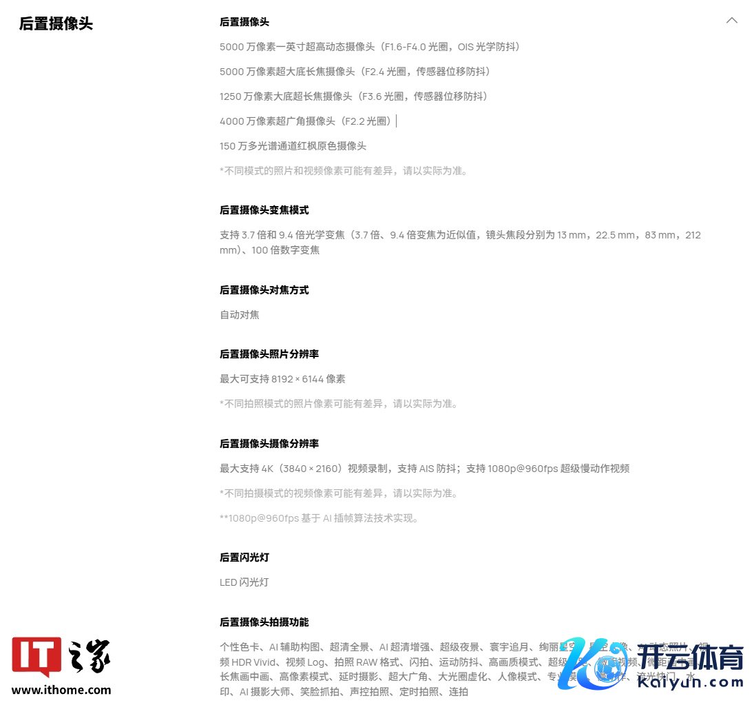 ▲ 华为 Pura 80 Ultra 手机后置录像头树立